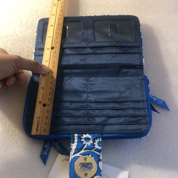 Vera Bradley blue wallet - Picture 10 of 12